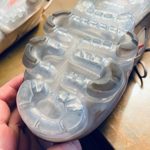 NEW NIKE Vapormax 97 Gold on Gold Womens 11 US 43 EUR Gold Bullet - Picture 10 of 11